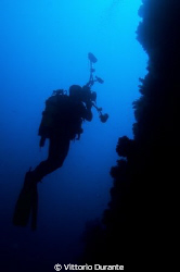 Underwater photographer by Vittorio Durante 